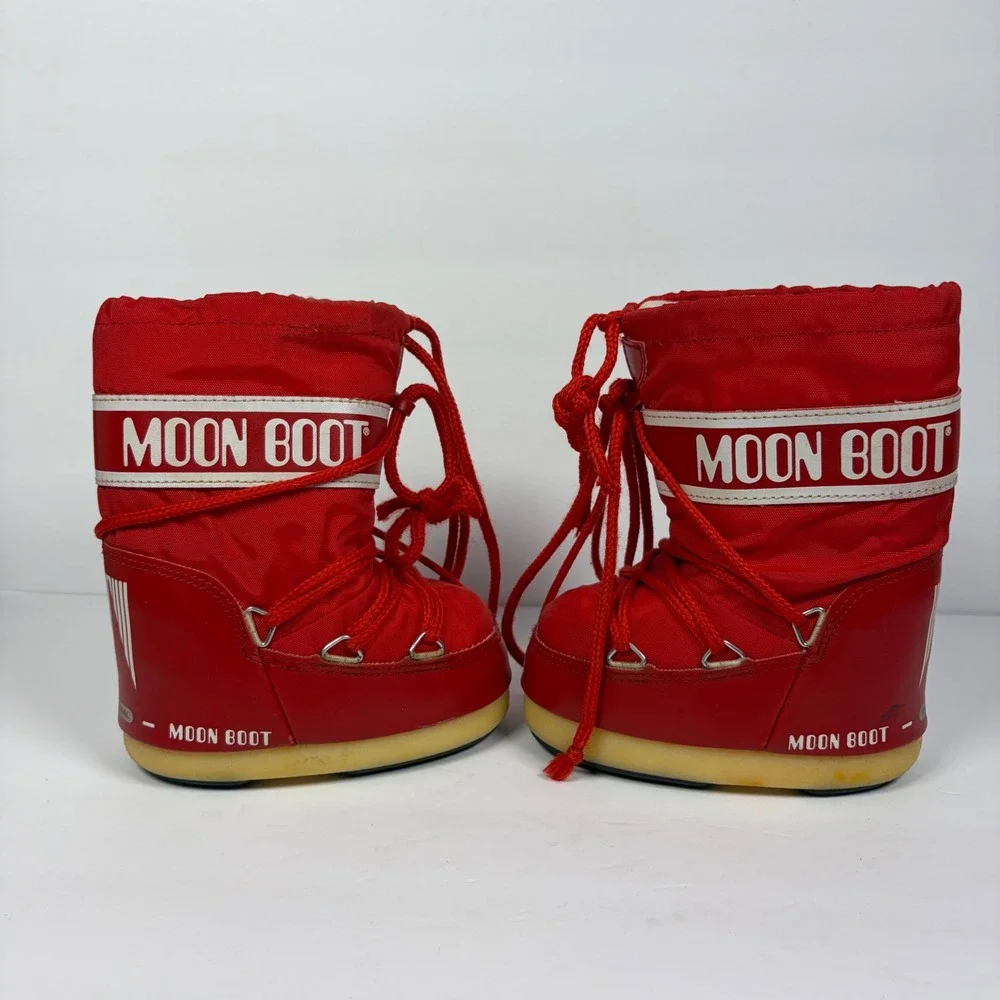 Moon Boot Snow Retro Space Retro Mooncore Winter Apres Ski Kids Size 7-9.5 US